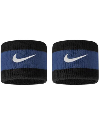 Nike Swoosh Writbands Paar Zweetbanden - Zwart