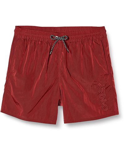 Oakley All Day B1b Strand-Shorts - Rot
