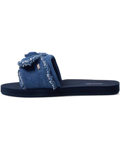 Michael Kors Betsy Slide Sandal - Blue