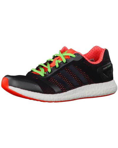 adidas Climacool Rocket Boost S Trainers Running Shoes Fitness M18561 Y10a Black - Red