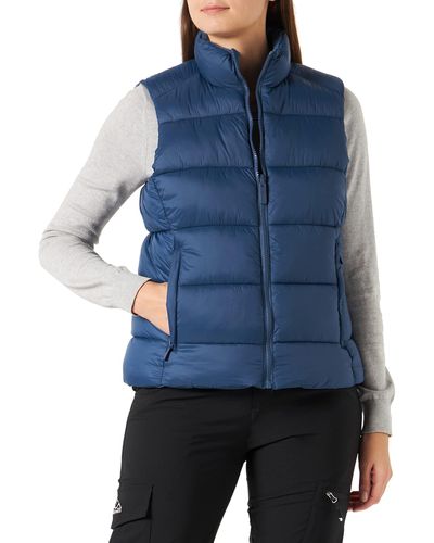 Regatta Calentador de cuerpo aislante reversible Yewbank para mujer Negro - Azul