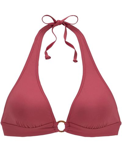 S.oliver Triangel-Bikini-Top - Rot