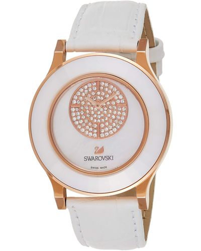 Swarovski Horloge Analoog Kwarts Met Lederen Armband 5095482 - Meerkleurig