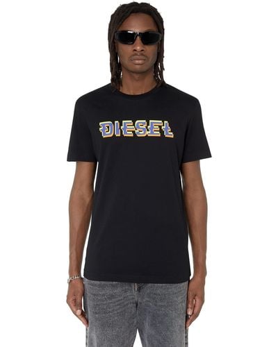 DIESEL T-diegor-k52 T-Shirt - Noir