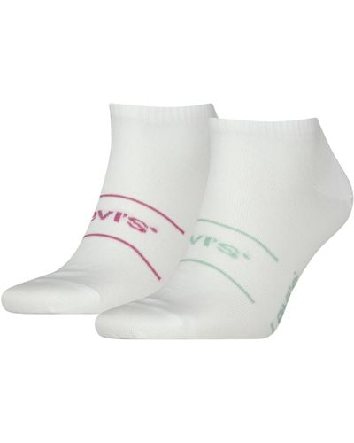 Levi's Trainer Socks - White