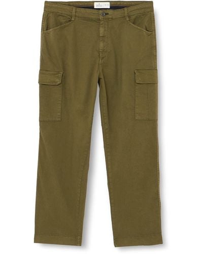 Springfield Chino Cargo Pantalones - Verde