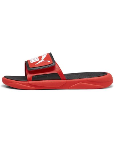 PUMA Adults Royalcat Comfort Slide Sandals - Rojo