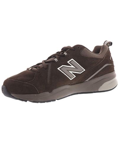 New Balance 608 V5 Casual Comfort Cross Sneaker - Brown