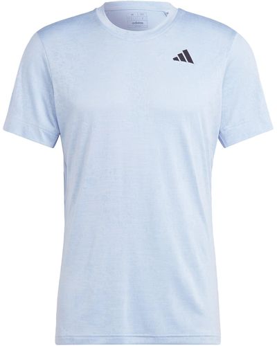 adidas Tennis FreeLift T-Shirt - Blau