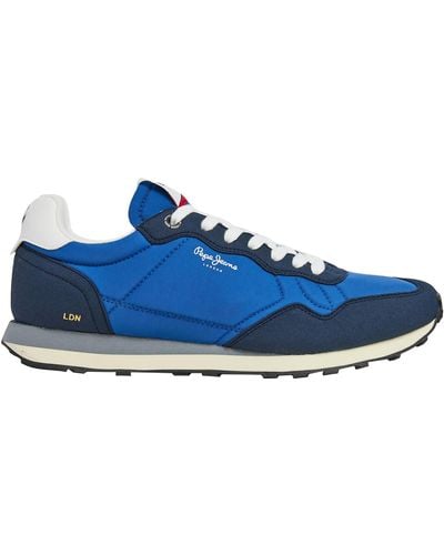 Pepe Jeans Natch Basic M Sneaker - Blauw