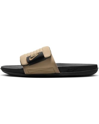 Nike OFFCOURT Adjust Slides - Schwarz