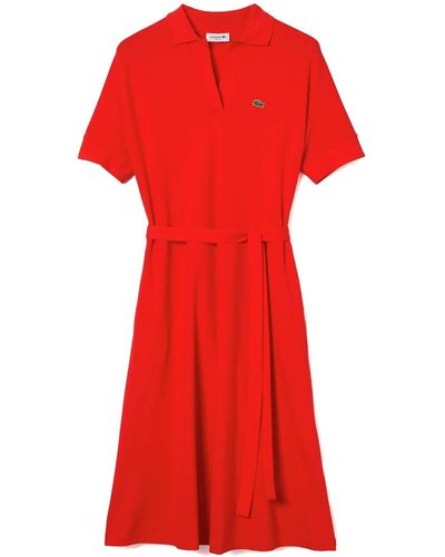 Lacoste Ef2302 Robe - Red