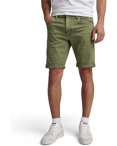 G-Star RAW 3301 Slim Shorts - Green