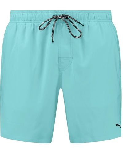 PUMA Medium Lengte Swim Board Shorts - Blauw