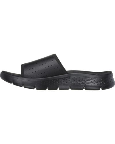 Skechers Go Walk Flex Sandal Sandbar Bbk Black S Sandals