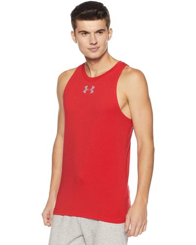 Under Armour Baseline Tank - Red