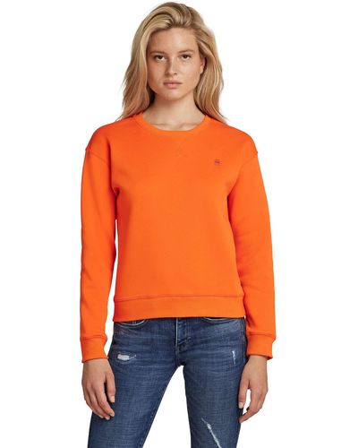 G-Star RAW Premium Core Sweatshirt - Orange