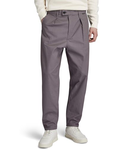 G-Star RAW Pleated Chino Relaxed - Grey