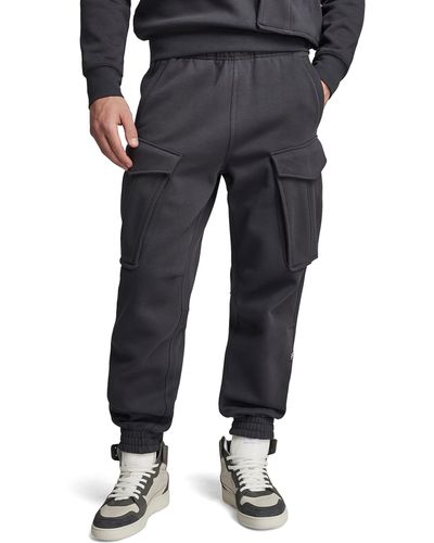 G-Star RAW Cargo Pocket Sweat Pants - Black