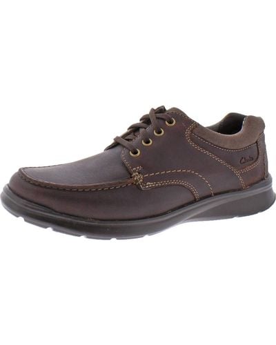 Clarks Cotrell Step Loafers - Brown