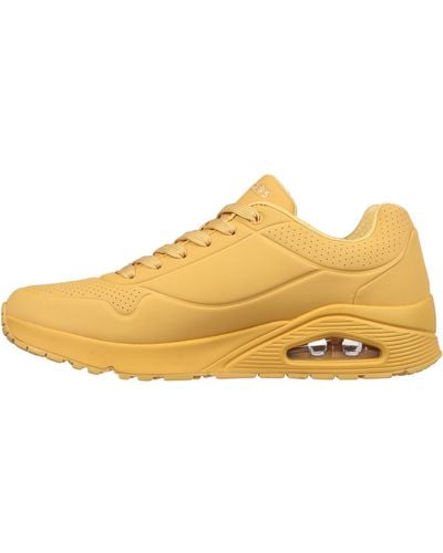 Skechers Uno Stand On Air Trainers - Yellow