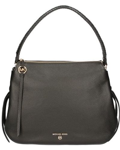 Michael Kors Lg Hobo Shldr Shoulder Bag Voor - Zwart