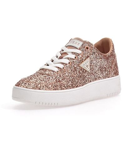 Guess Europe Sagl Sidny Gymnastics Shoe - Natural