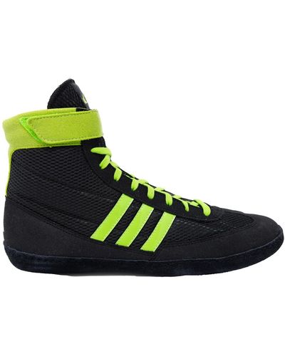 adidas Combat Speed 4 Wrestling Shoes - Green
