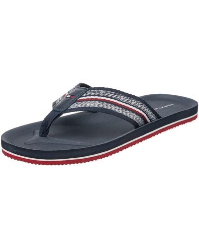 Tommy Hilfiger Flip-flops Comfort Beach Sandal Pool Slides - Black
