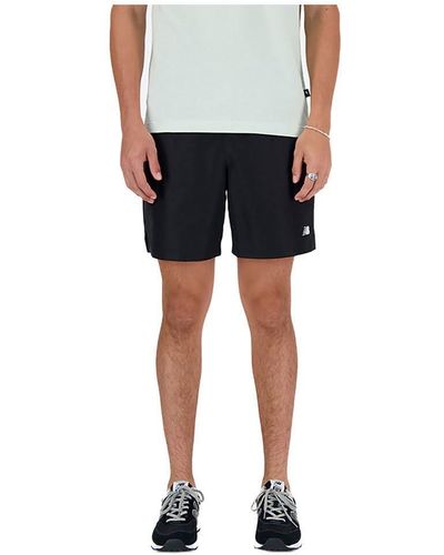 New Balance Sports Shorts Essentials Short 7 Ms41501 Black