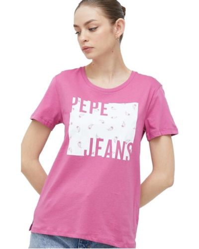 Pepe Jeans Lucie T-shirt - Pink