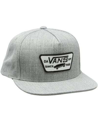Vans 'full Patch' Snapback Hat - Grey