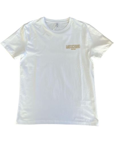 Moschino T-Shirt Kurzarm für Marke - Weiß