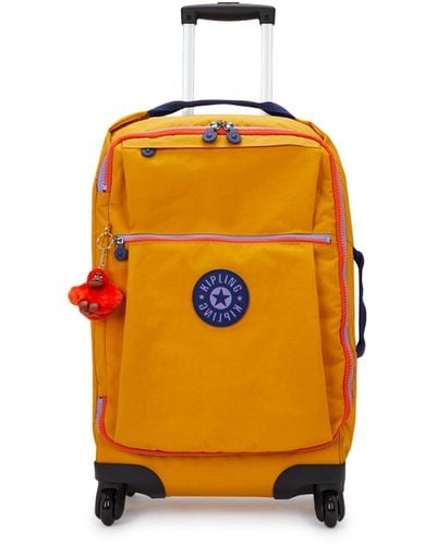 Kipling Darcey Small 22-inch Softside Carry-on Rolling Luggage - Orange