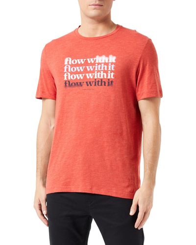 S.oliver T-Shirt Kurzarm ,Rot ,L