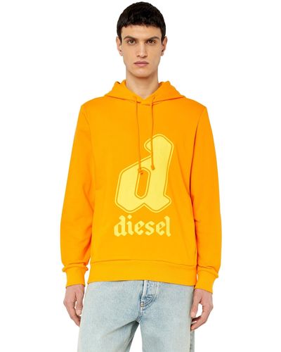 DIESEL S Sweatshirt - Orange