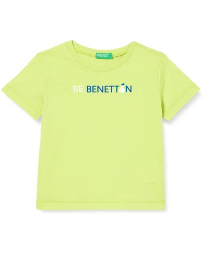 Benetton T-Shirt 3I1XG109J - Giallo