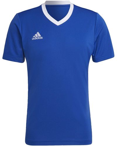 adidas Entrada 22 Voetbalshirt - Blauw