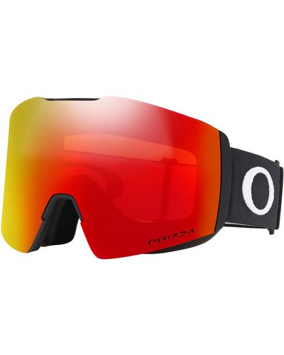 Oakley Sunglass Oo7099 Fall Line L Snow Goggles - Red