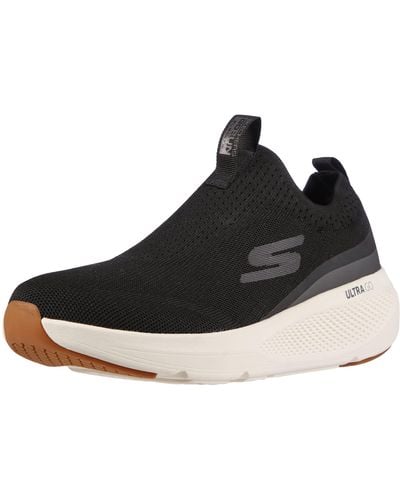 Skechers Athletic Slip-on Workout Running Shoe Sneaker with Cushioning - Schwarz