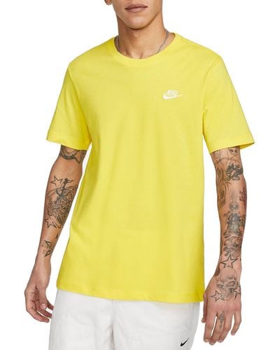 Nike Sportswear Club Short-sleeved T-shirt - Yellow