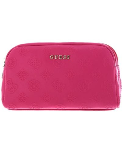 Guess Kosmetiktasche 18,5 cm - Pink