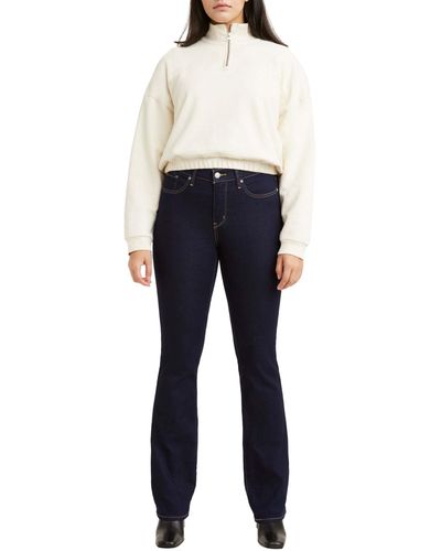 Levi's 315 Shaping Bootcut Pants - Schwarz