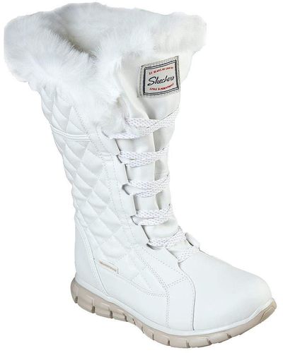 Skechers Synergy-real Estate Snow Boot - White