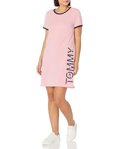 Tommy Hilfiger T-shirt Dress - Pink