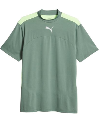 PUMA Single Winterized Jersey Long Sleeve T-shirt - Green
