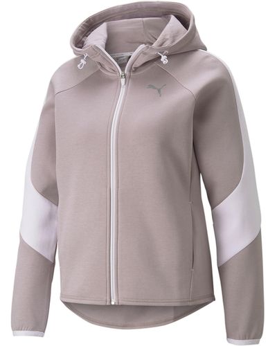 PUMA Sweatshirt Van Het Merk Evostripe Full-zip Hoodie - Meerkleurig