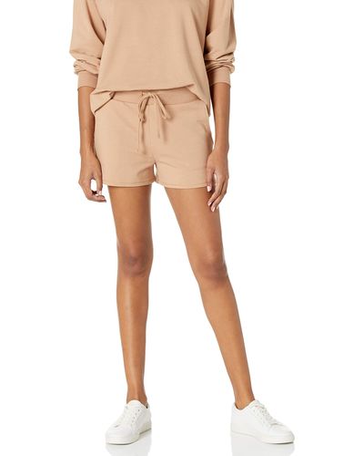 The Drop Elaina Pull-on French Terry Sweatshort - Natural