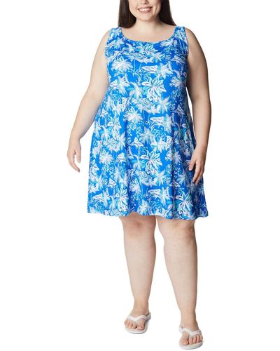 Columbia Plus Size Freezer III Dress - Blu