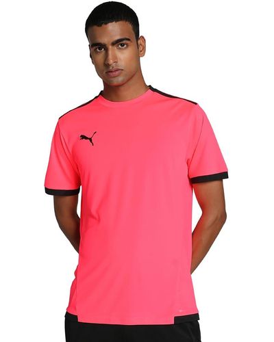 PUMA TeamLIGA Jersey Camiseta de fútbol - Rosa